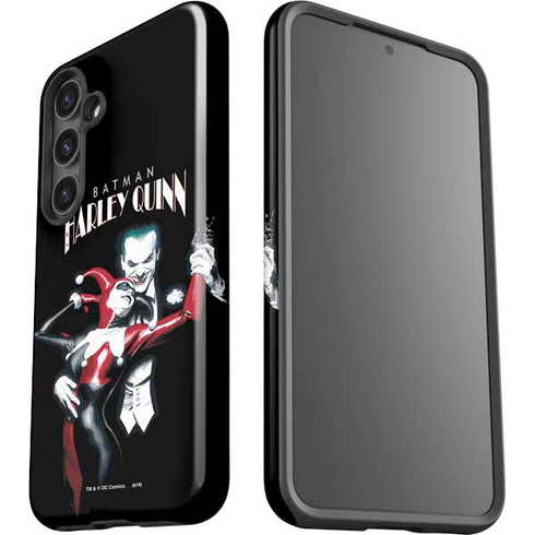 DC Comics The Joker Batman: Harley Quinn Cover #1 Art by Alex Ross. Piece Also known as Tango with Evil Galaxy S24 Plus Impact Case